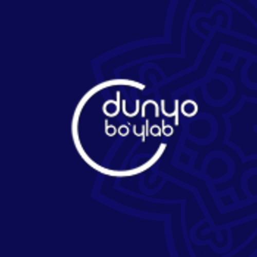 Логотип канала 'Dunyo bo`ylab'